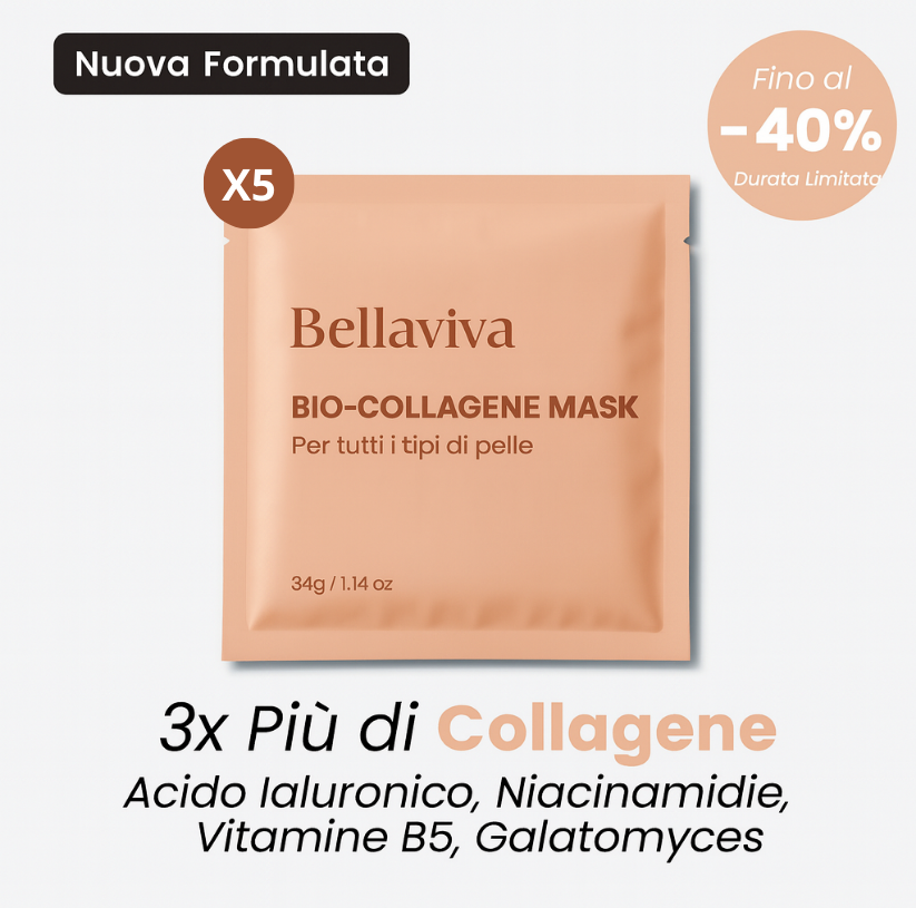 Bellaviva – Maschera Bio-Collagene Esclusiva