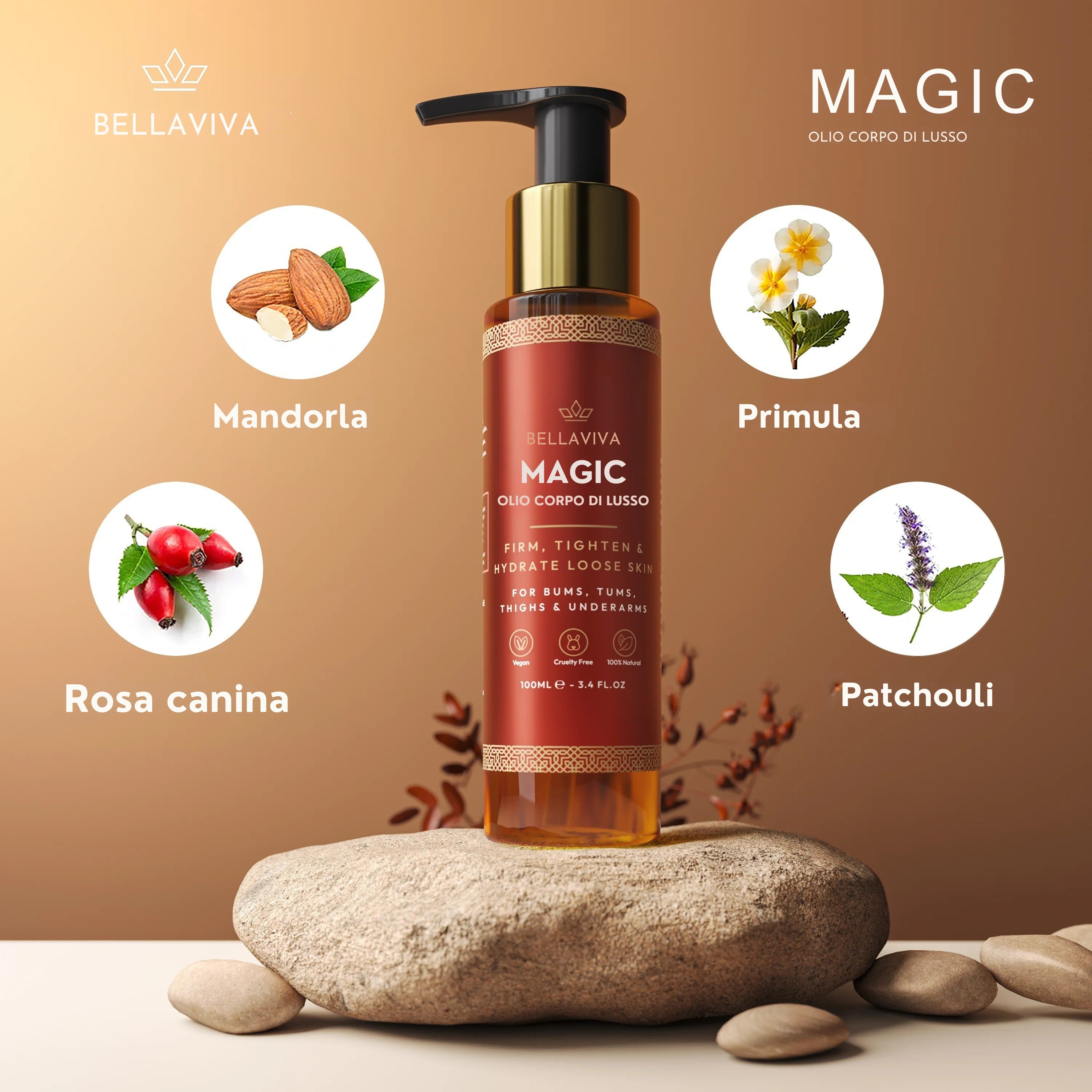 Olio Bellaviva – Pelle soda senza sforzo